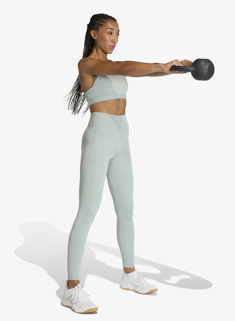 Adidas Optime Essential Full Length Leggings - Image 5