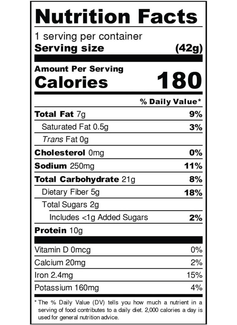 iwon Iwon Organics Caramelized Onion Protein Puffs 42g Pack of 8  - Image 4