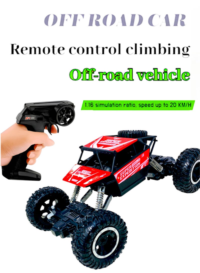 High-Speed Off-Road Climbing Remote Control Toy Car For Ages 8+ Years 27×18×14cm - Image 2