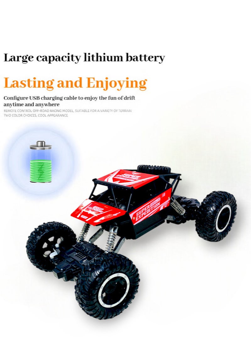 High-Speed Off-Road Climbing Remote Control Toy Car For Ages 8+ Years 27×18×14cm - Image 5