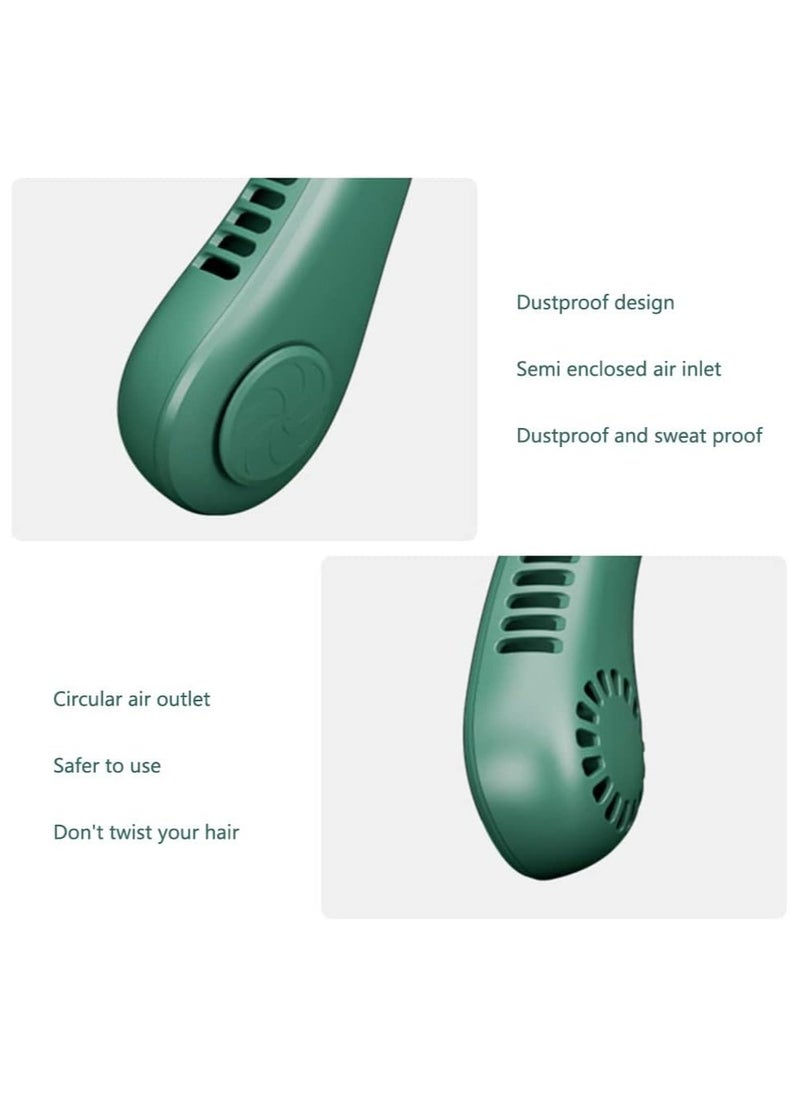 Toy Box - Portable Hanging Neck Fan Mini Cooling Air Cooler USB Fan - Image 1