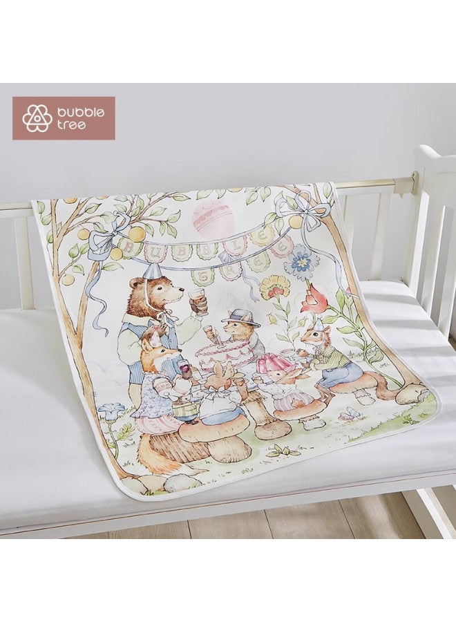 Bubble Tree Baby Diaper Pad, Newborn Waterproof Breathable Washable, Large Size Child Care Mat, 50*70cm - Image 1