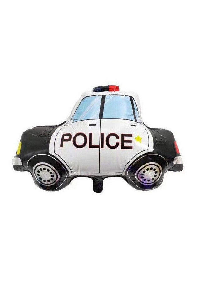 Atpata Funky Police Patrol Car Foil Balloon - 30 Inch, Multi, Large (Foil-PoliceCar) - Image 1