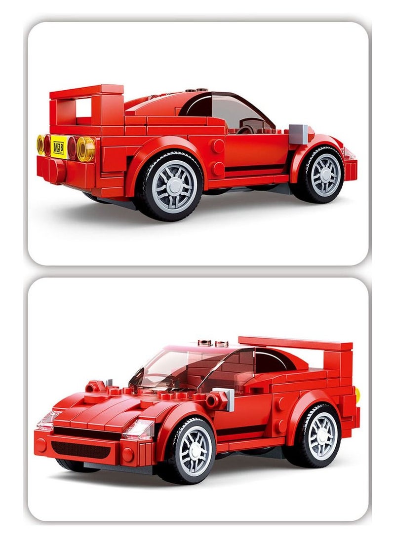 Sluban Mini Classic Car Building Block Model - Image 2