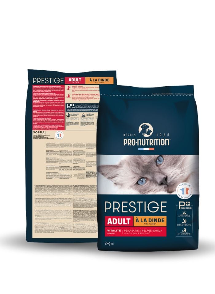 برو نيوتريشن بريستيج كات بالغ ديك رومي 2 كجم