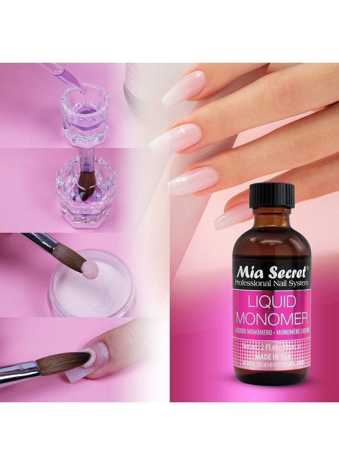MIA SECRET Ecret Liquid Monomer Professional Acrylic Nail Liquid For Acrylic Powder Ema Monomer Nail Monomer Liquid Ema Monomer Acrylic Nail Liquid  - Image 4