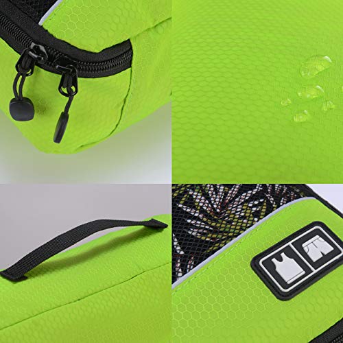 Idesort 8 Set Packing Cubes, Travel Luggage Bags Organizers Mixed Color Set (Rose Green) - Image 4