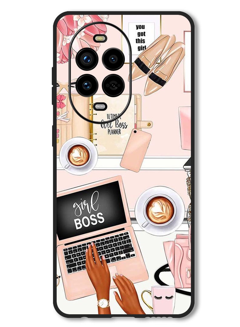 Theodor Case Compatible with Huawei Nova 13 Pro Protection Shockproof Bumper Cover Girl Boss Item - Image 1