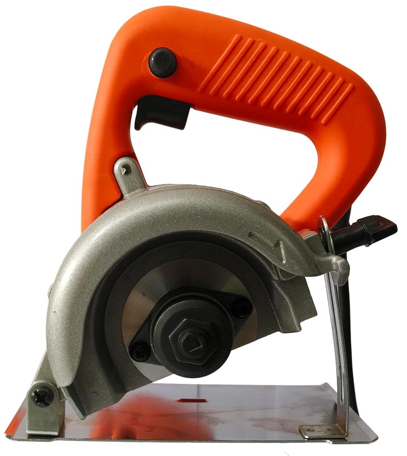 Inditrust Dumdaar 1400 W Marble cutting machine with 1pc Marble Cutting blade set Handheld Tile Cutter 110mm (ORANGE) - Image 5