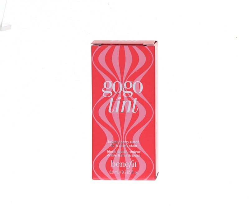 Benefit Gogo Tint Bright Cherry Tinted Lip & Cheek Stain, 0.2 Fl Oz - Image 2
