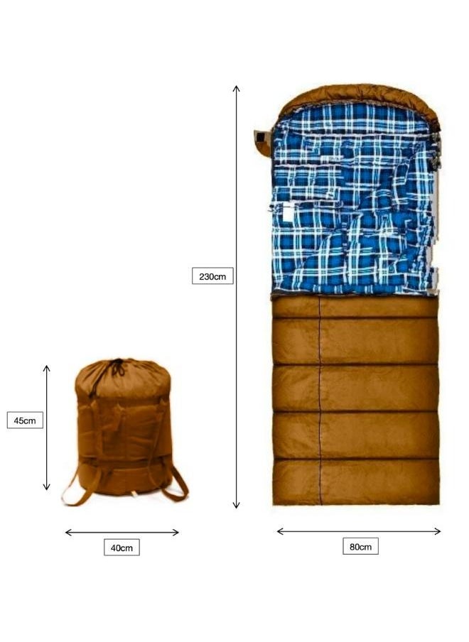 Generic Adventure Premium Sleeping Bag Outdoor Camping Hiking  - Image 2