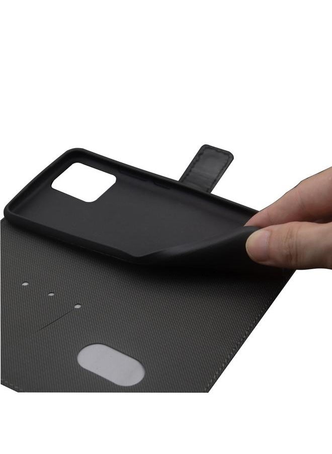 IDEWEI - Case For Motorola Edge 50 Neo Two-color Splicing Leather Phone Case - Image 1