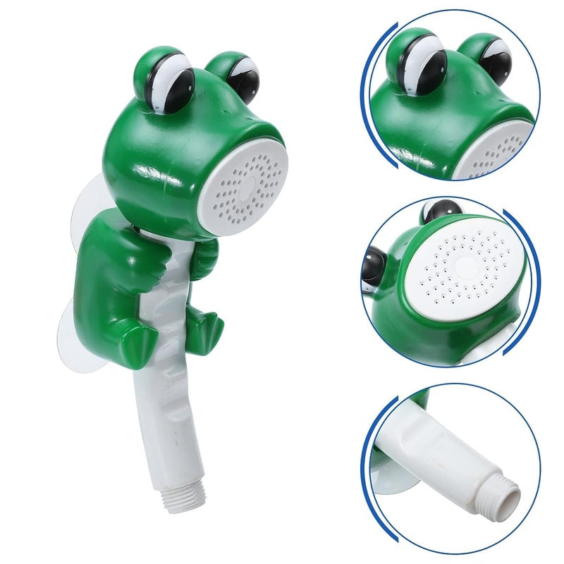 HBD Baby Adults Plastic Handheld Animals Type Water Saving Shower Head For Bathroom Bathtub Multi Design 1 Piece - Image 4