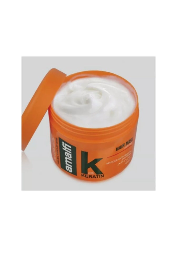 AMALFI - Hair Care Keratin Hair Mask 500ml - Image 1