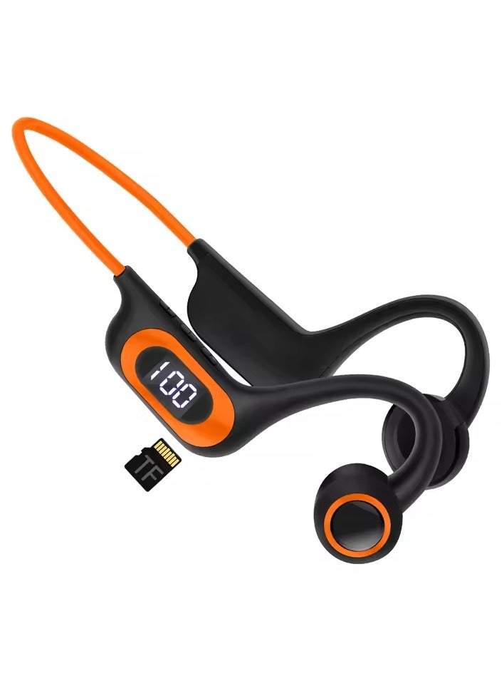JBLTM Bone conduction second generation air conduction earphones wireless bluetooth earphones open earplugs with microphone, outdoor sports running, battery display, SD card support, noise reduction, sports style  - Image 1