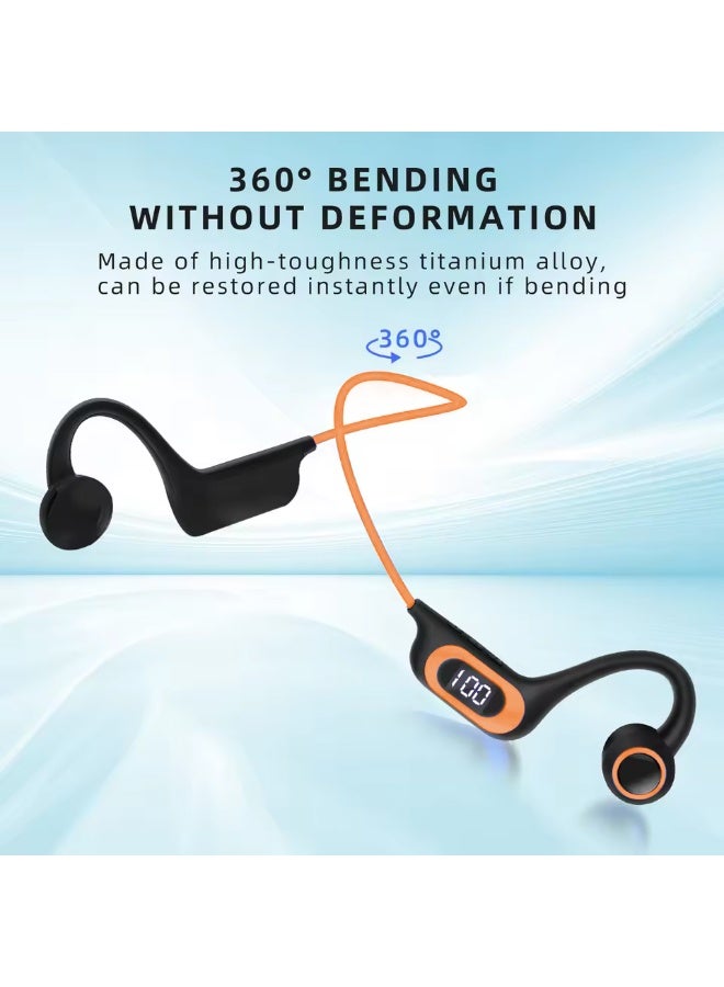 JBLTM Bone conduction second generation air conduction earphones wireless bluetooth earphones open earplugs with microphone, outdoor sports running, battery display, SD card support, noise reduction, sports style  - Image 3