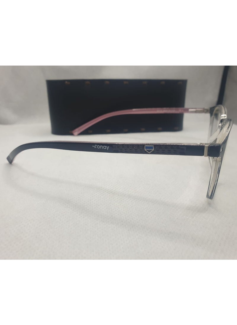 Generic - Full Rim Onay 8318 C59  , Oval , Black , Unisex - Image 1