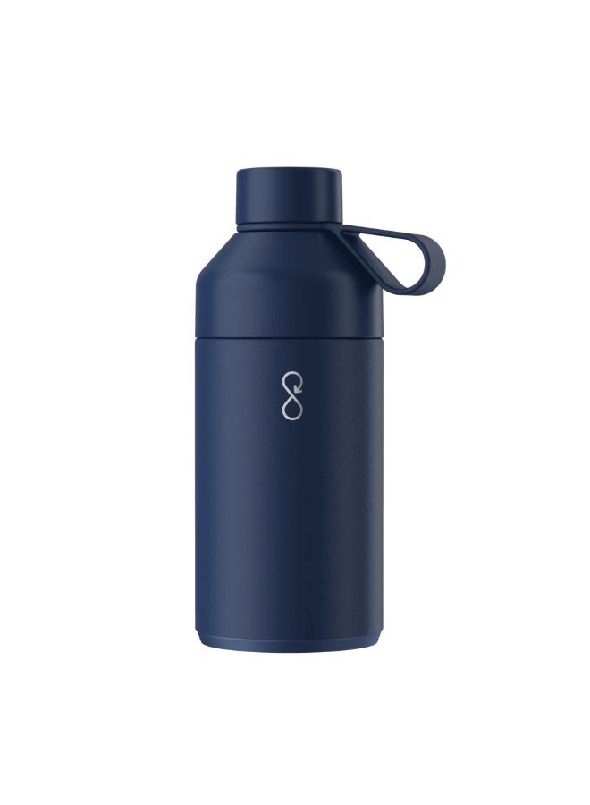 Ocean Bottle Premium 750ml Recycled Stainless Steel Water Bottle – Vacuum Insulated Leak-Proof Reusable Eco Friendly Drink Bottle for Cold & Hot Beverages, Dishwasher Safe, Sustainable Ocean Plastic Impact Design (Ocean Blue) - Image 5