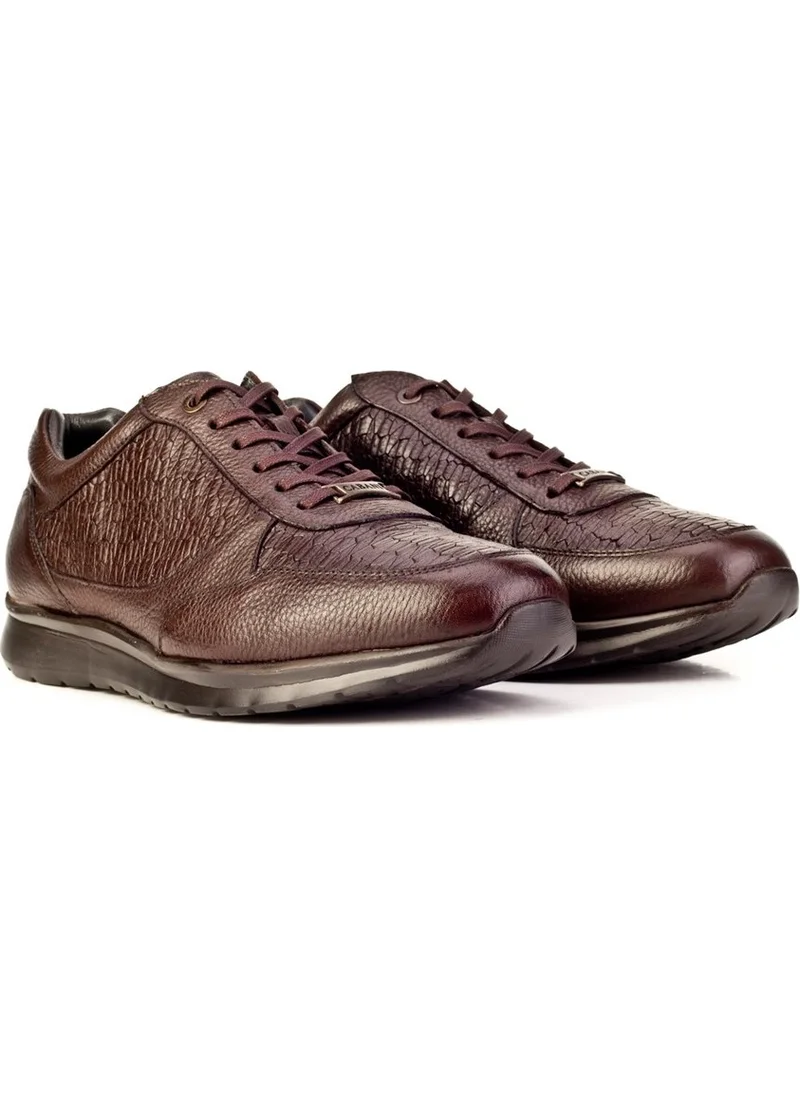 كاباني Men's Sneaker Shoes 314M548A Brown