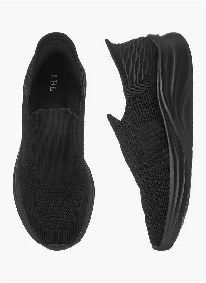 LBL by Shoexpress Men's Textured Slip-On Sports Shoes