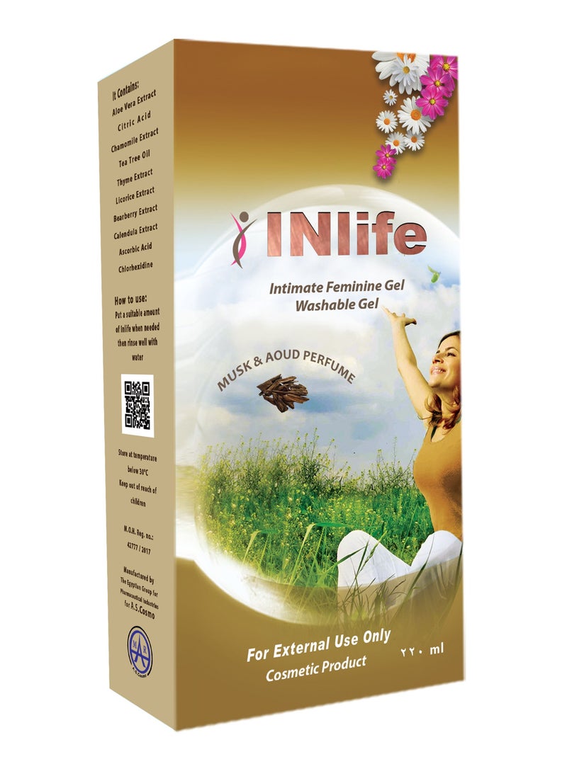 Inlife INlife Gel   Musk& Aoud  - Image 1
