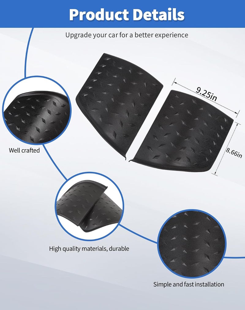 DSWSQ 2pcs Side Hood Armor Corner Cowl Cover Guards Fit for Jeep Wrangler TJ 1997-2006 Engine Hood Armor Cowl Cover Body Armor Corner Guards - Image 5