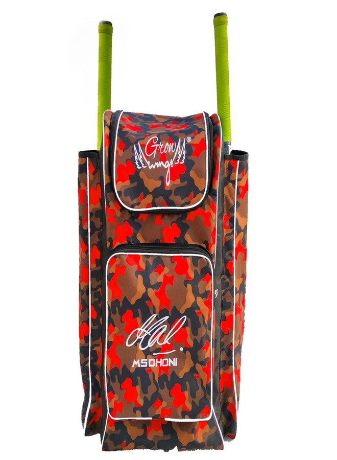 Grow wings Red Light Weight Cricket Kit Bag with Attractive Design Cricket Kit Bag - Image 2