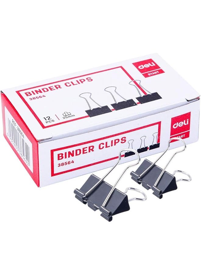 Deli - 25 Mm Binder Clip Box - Image 1