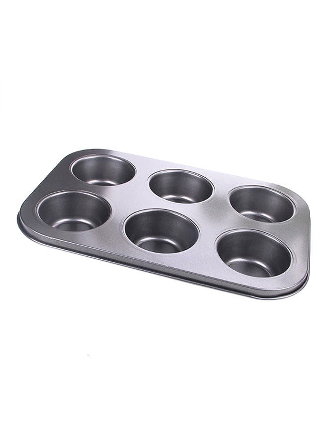 نيبمينينت قالب كيك مانع للالتصاق فضي 26.5x18.5x2.8سنتيمتر - Image 1