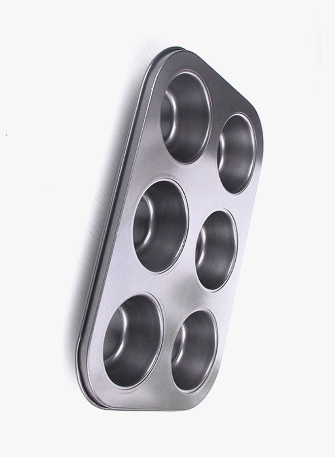 نيبمينينت قالب كيك مانع للالتصاق فضي 26.5x18.5x2.8سنتيمتر - Image 2