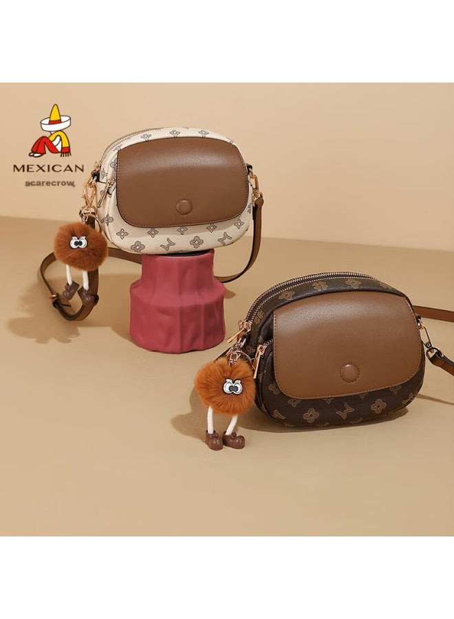 Scarecrow Handbag For Women Light Luxury Shoulder Crossbody Bag Small Round Bag Birthday Qixi Valentine's Day Gift For Girlfriend Or Wife - Image 2
