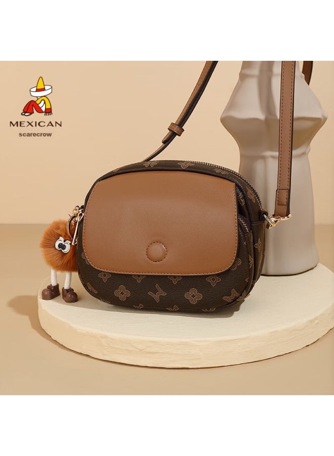 Scarecrow Handbag For Women Light Luxury Shoulder Crossbody Bag Small Round Bag Birthday Qixi Valentine's Day Gift For Girlfriend Or Wife - Image 1