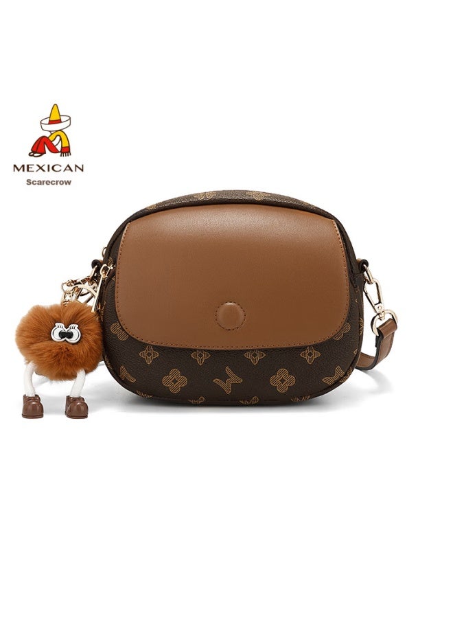 Scarecrow Handbag For Women Light Luxury Shoulder Crossbody Bag Small Round Bag Birthday Qixi Valentine's Day Gift For Girlfriend Or Wife - Image 3
