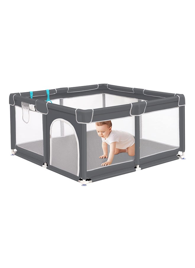 SKY-TOUCH Baby Extra Large Playard, Grey, 200 CM X 200 CM  - Image 1