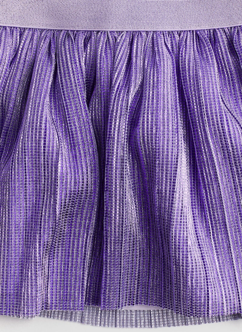 H&M Metallic-Shimmering Skirt - Image 2