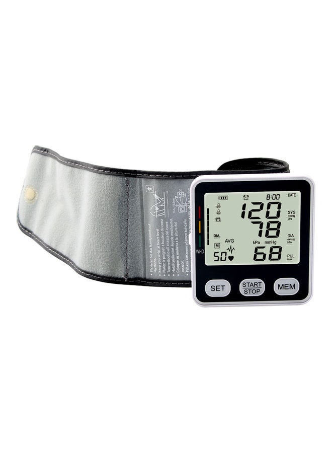 NIBEMINENT Digital LCD Wrist Type Electronic Blood-Pressure Monitor - Image 2