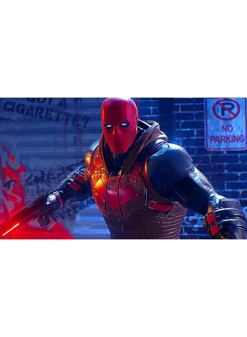 بلاي ستيشن غوثام نايتس لجهاز بلايستيشن 5 (PS5) | لعبة تقمص أدوار وأكشن في عالم مفتوح | العب بشخصيات نايتوينغ وباتغيرل وروبن وريد هود | طور تعاوني متعدد اللاعبين | النسخة العالمية | تصنيف PEGI 16 - Image 2