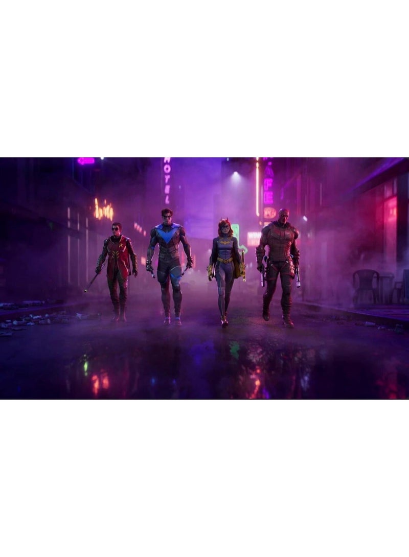 بلاي ستيشن غوثام نايتس لجهاز بلايستيشن 5 (PS5) | لعبة تقمص أدوار وأكشن في عالم مفتوح | العب بشخصيات نايتوينغ وباتغيرل وروبن وريد هود | طور تعاوني متعدد اللاعبين | النسخة العالمية | تصنيف PEGI 16 - Image 3