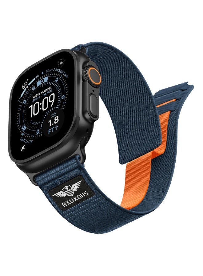 Trail Loop Straps for Apple Watch Ultra/3/2 Strap 49mm 46mm 45mm 44mm 42mm 41mm 40mm 38mm iWatch Straps for Men Women,Soft Fabric Nylon Sport Band for Apple Watch Series 11 10 9 8 7 6 5 4 3 SE 3/2nd - Image 1