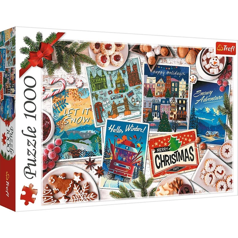 Trefl - Christmas Winter Memories Puzzle 1000 Pieces - 10730 - Image 1