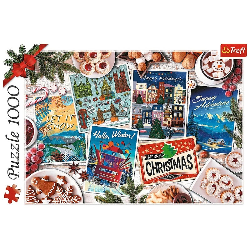 Trefl - Christmas Winter Memories Puzzle 1000 Pieces - 10730 - Image 3