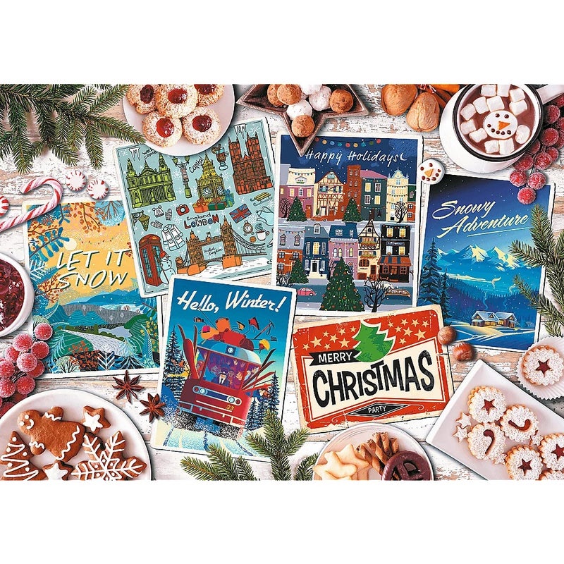 Trefl - Christmas Winter Memories Puzzle 1000 Pieces - 10730 - Image 2