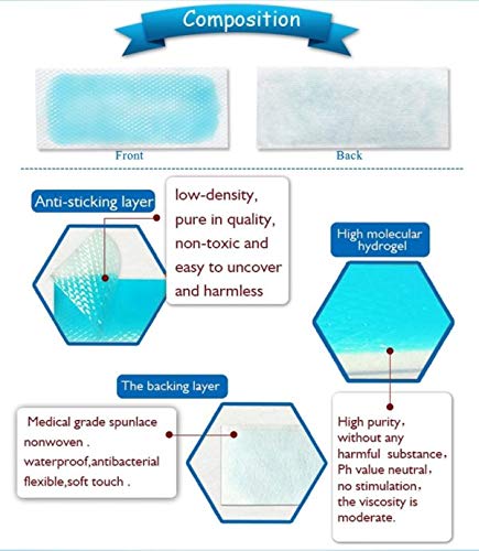 Mummamia Baby & Kids Safe Cooling Gel Patch for Fever (PACK OF 8) - Image 4