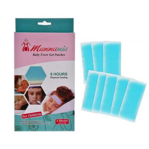 Mummamia Baby & Kids Safe Cooling Gel Patch for Fever (PACK OF 8) - Image 1