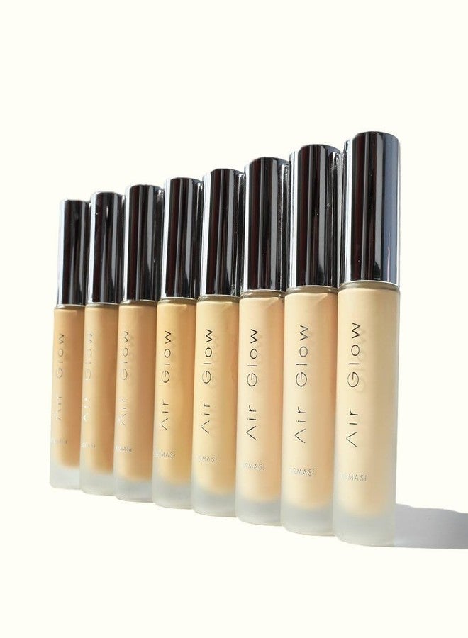 Farmasi Air Glow Foundation, Deeply hydrating and Lightweight Skincare Effects, Sea-Water formula, Natural-looking Skin Hydrated Softer and Smooter, Buildable Hylauronic Coverage 1 Fl Oz / 30 ML - N13 - Image 5