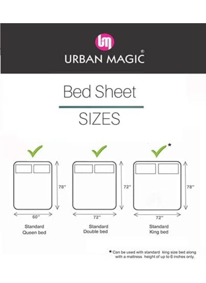 Urban MagicÂ®104 TC Cotton Single Checkered Bedsheet - pzsku/ZEC64625D9B83870C5F4EZ/45/_/1737536955/375fe2ce-9227-44d1-9c7b-320f6d063fd4