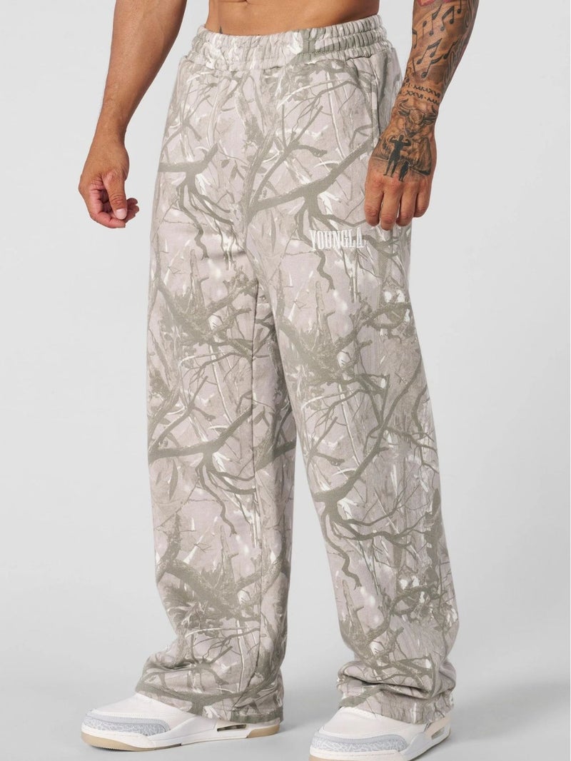 Youngla American-Style Trendy Casual Pants Digital Camouflage Print Straight-Leg Long Pants Sports Fitness Pants Breathable And Comfortable - Image 5