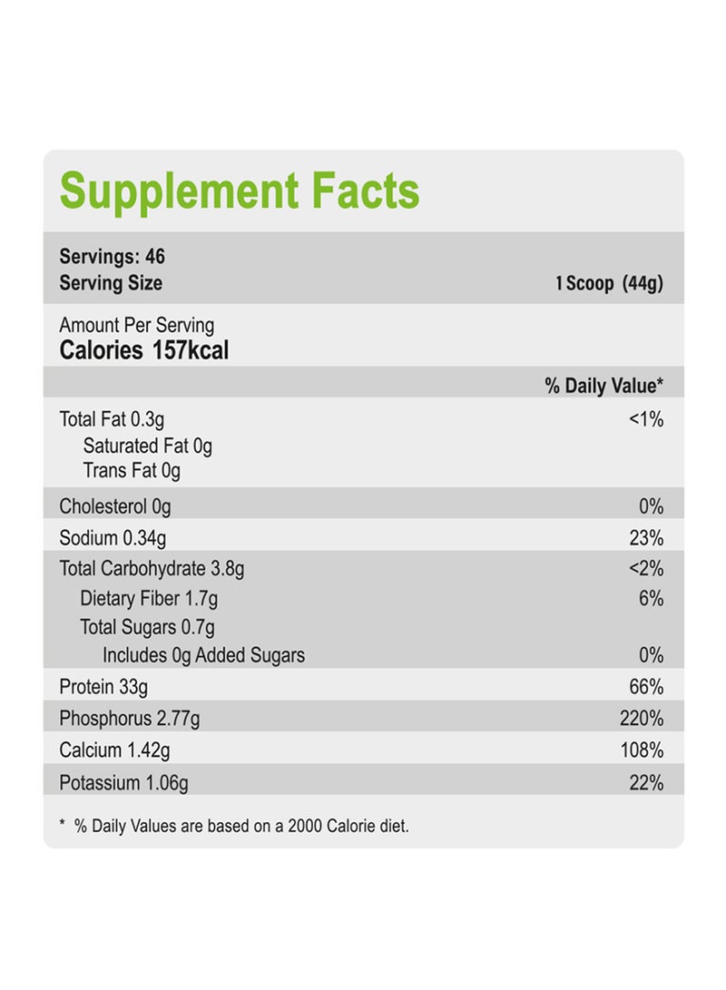 EVA PHARMA بروتين فيغان ليمتلس ألفا – 2 كجم – 33 جرام بروتين نباتي مع BCAA وغلوتامين – أرز بني، بازلاء وقرع – خالي من الجلوتين، كيتو وباليو – 46 حصة - نكهة الموز. - Image 4
