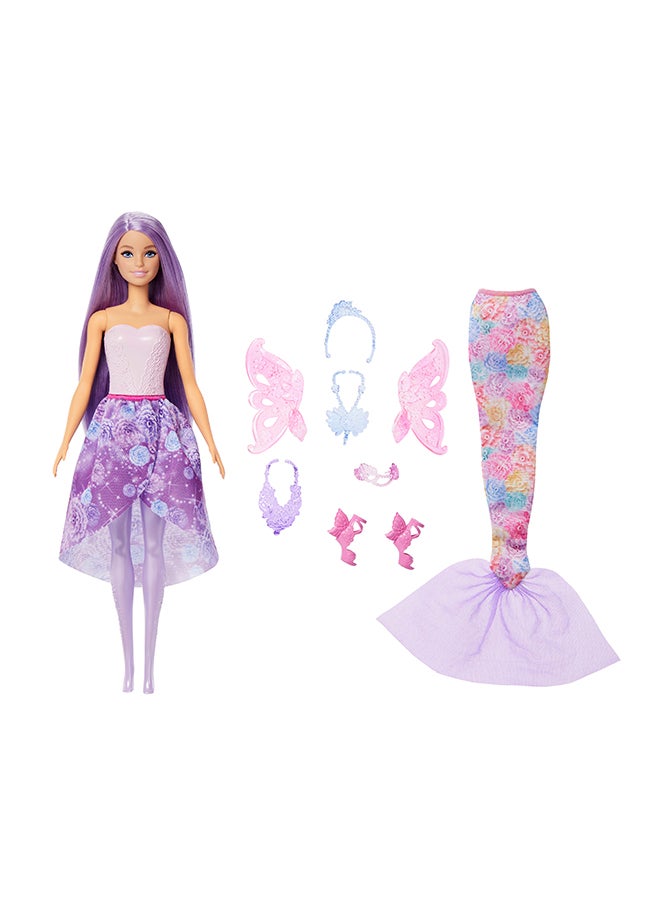 Barbie Dreamtopia Dress-Up Barbie Doll-Refreshed  - Image 4
