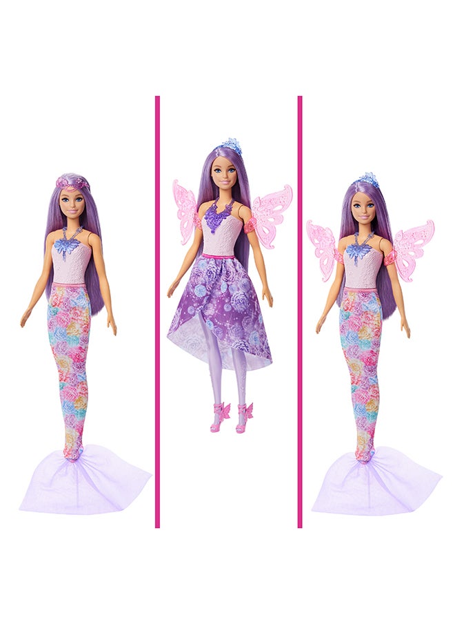 Barbie Dreamtopia Dress-Up Barbie Doll-Refreshed  - Image 3